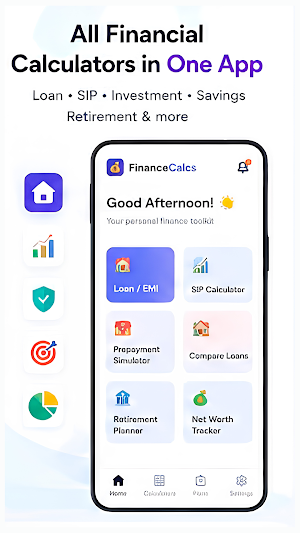 EMI Calculator- Loan & SIP Screenshot 0