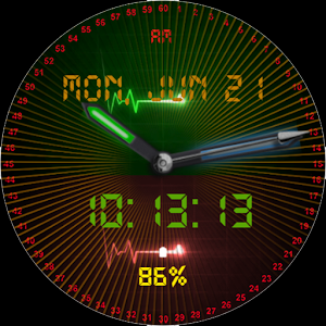 Electrocardiogram Watch Face Screenshot 2
