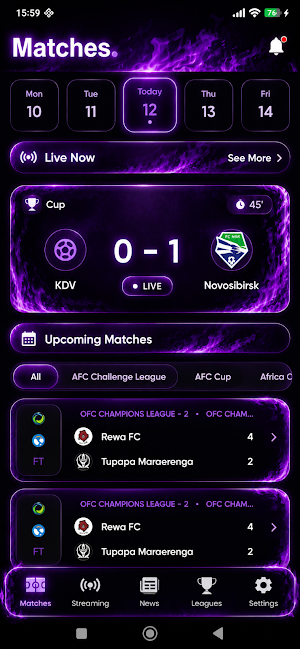 Live Football TV Streaming HD Screenshot 2