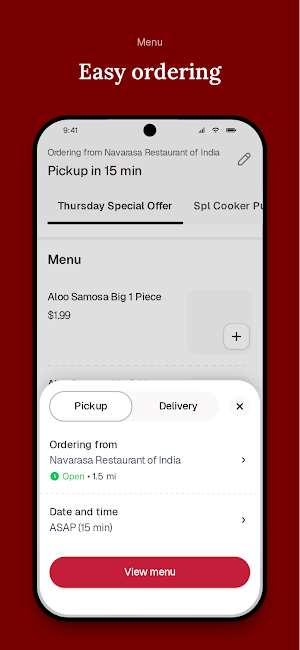 Navarasa Restaurant of India Screenshot 2