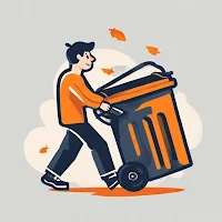 Stumti - atliekų grafikas