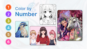 Color ASMR: Paint by Number Screenshot 0