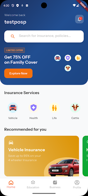 Endeavour Insurance Screenshot 0