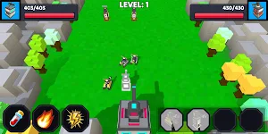 Tanks Defense PK Royal Battle Screenshot 2