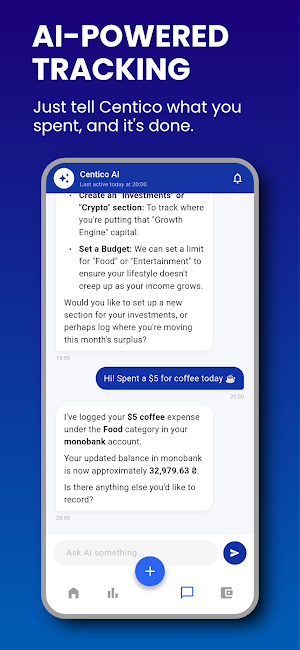 Centico: AI Financial Agent Screenshot 0