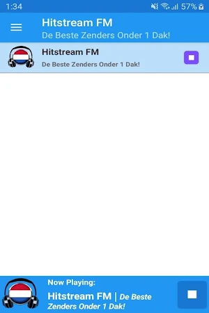 Hitstream FM Radio App Screenshot 0