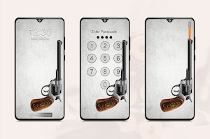Pistol Fire Live Lock Screen Screenshot 2