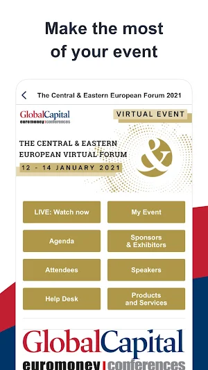 GlobalCapital Events Screenshot 0