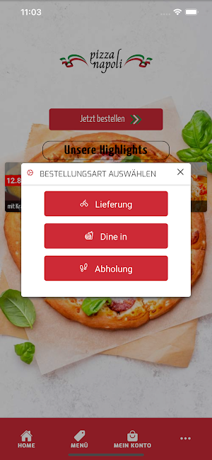 Pizza Napoli Witten Screenshot 1