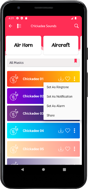 Chickadee Sounds Screenshot 3