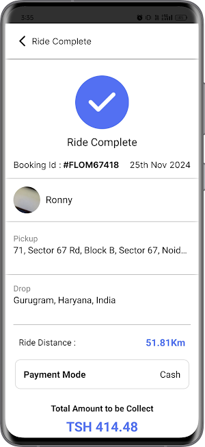 My Rides Driver Screenshot 3