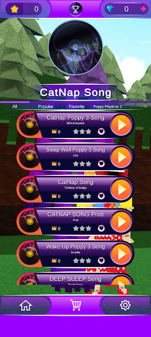 CatNaPoppy Tile Hop Screenshot 0