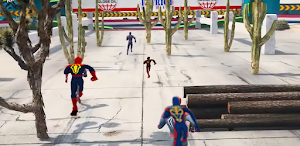 Spider Hero Transform Shift 3D Screenshot 0