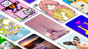 Girly cute wallpaper backgroud Screenshot 1