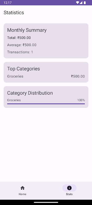 SpendWise - Expense Tracker Screenshot 3
