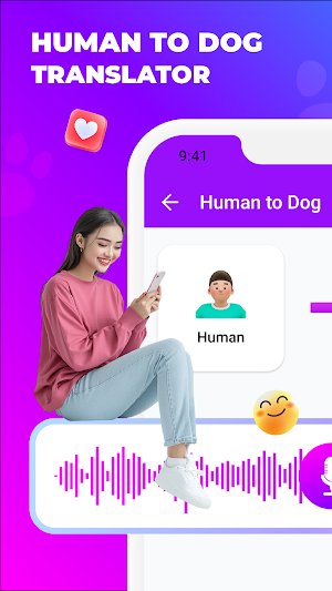 Dog Sound Translator: Dog Talk Screenshot 1