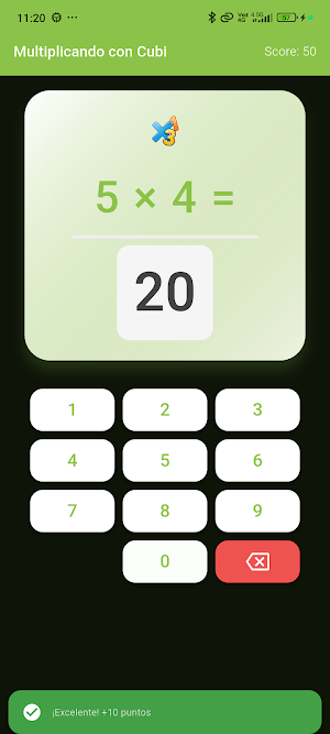 Multiplicando con Cubi Screenshot 3