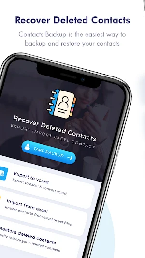 Contact Backup & Restore Screenshot 0
