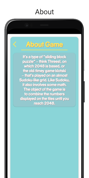 2048 Classic Version Screenshot 2