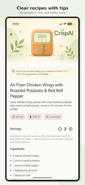 CrispAI – Airfryer Chef Screenshot 3