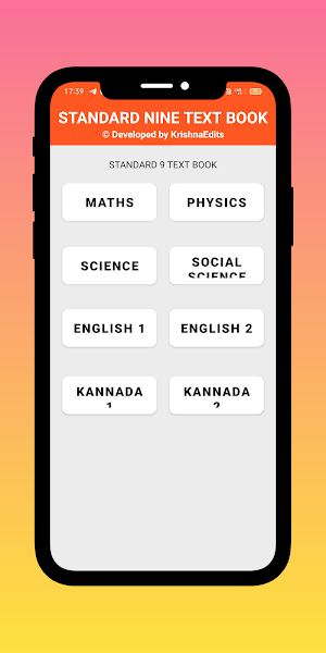 Karnataka Board Class 9 Books Screenshot 1