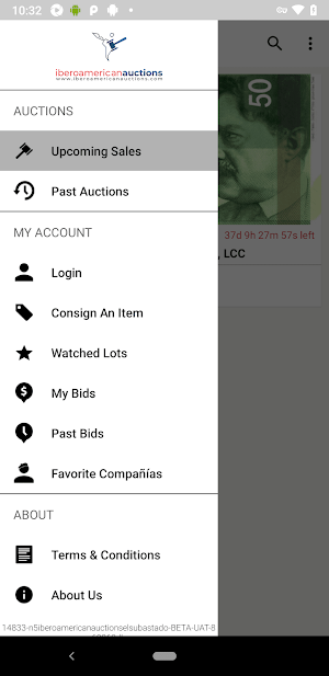 Iberoamerican Auctions Screenshot 3
