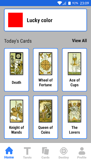Tarot Free Online - TAROTIX Arcana Cards Screenshot 3