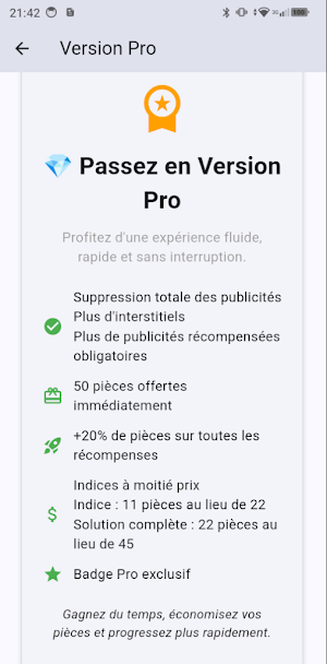 Mots Rangés - jeu de mots Screenshot 3