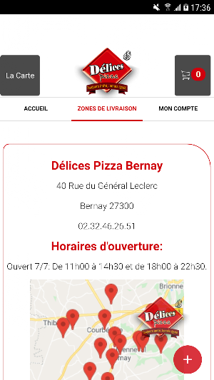 Delices Pizza Screenshot 3