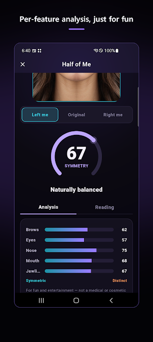 Half of Me - Face Symmetry Screenshot 3