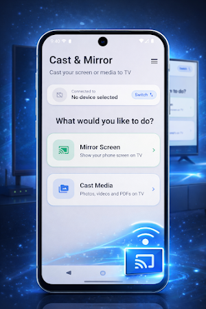 Cast to TV & Screen Mirror Screenshot 0