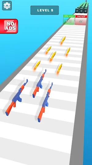 Bullet Merge Run: Merge Games Screenshot 2