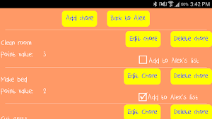 Kids Chore Chart Screenshot 2