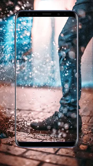 Rain Wallpapers and Backgrounds Screenshot 3