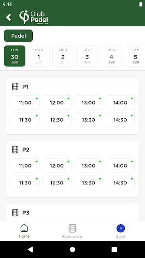 Padel Club Damazan Screenshot 1