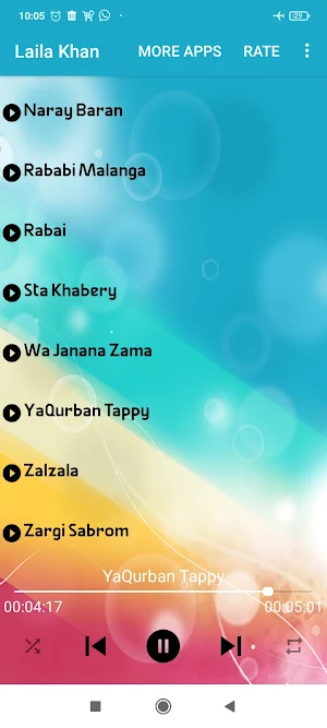 آهنگ های نغمه پشتو قدیمی Screenshot 1