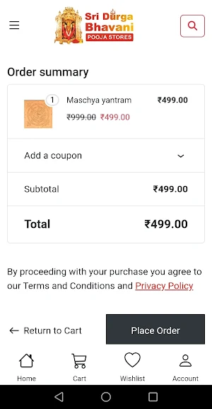 Sri Durga Bhavani Pooja Stores Screenshot 3