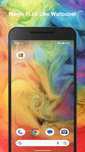 Magic Fluid Live Wallpaper Screenshot 3