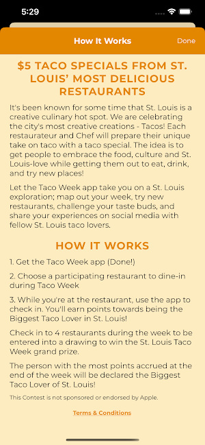 St. Louis Taco Week Screenshot 1