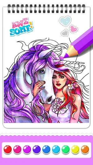 Adult Coloring and Drawing Book Screenshot 0