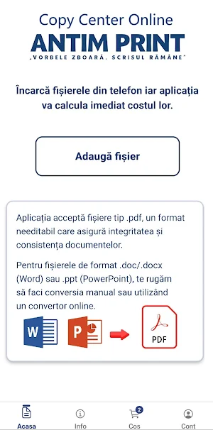 Antim Print Screenshot 1