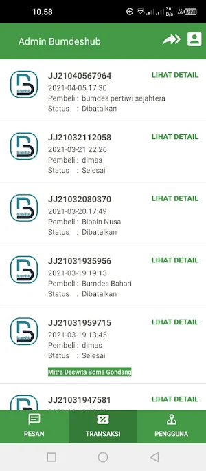 Admin Mitra BumdesHub Screenshot 0