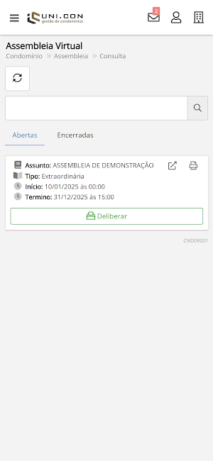 Uni.con Condomínios Screenshot 3