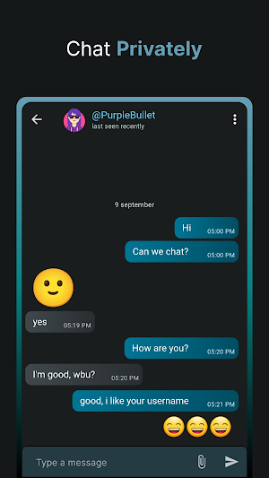 NoxChat: Vent anonymously Screenshot 1