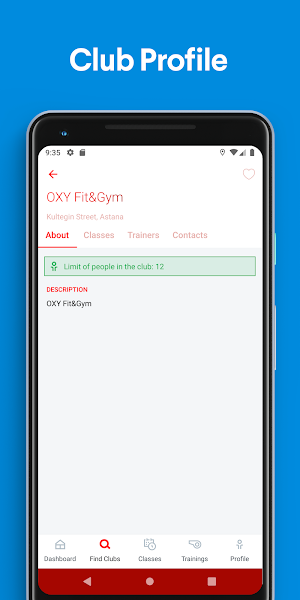 Oxy Fit&Gym Screenshot 1