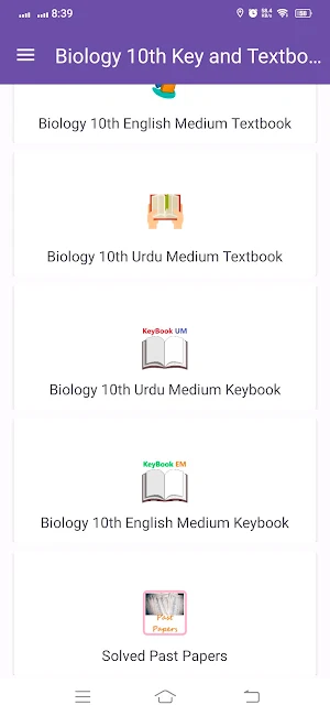 Biology 10th Key and Textbook Screenshot 1