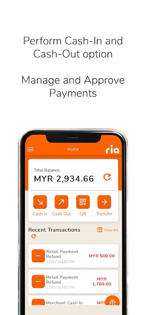Ria Merchant Screenshot 2