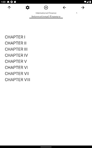 Book, International Finance Screenshot 2