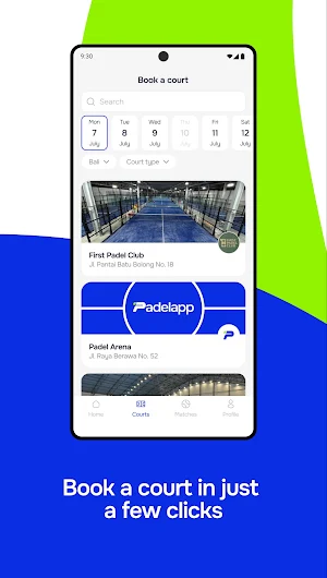 PadelApp Screenshot 1