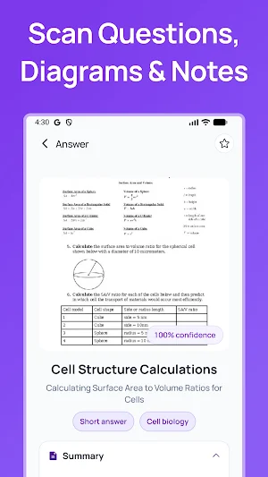 Biology AI - Homework Helper Screenshot 1